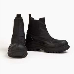 Ganni Outdoor Chelsea Boot - Black